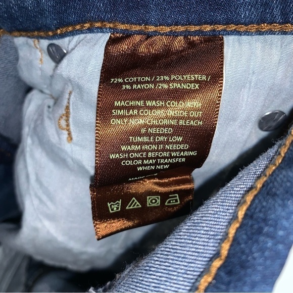 Kut from the Kloth Carlo Ankle Skinny Jeans Distressed - Picture 11 of 12